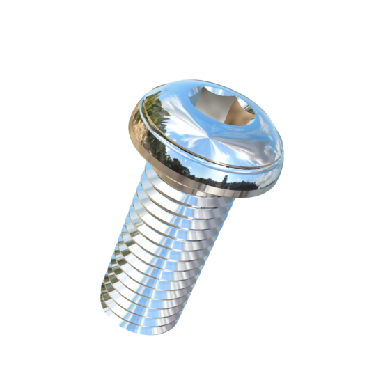 Titanium 5/8-11 X 1-1/2 UNC Button Head Socket Drive Allied Titanium Machine Screw
